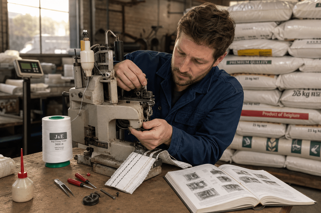 Hoe onderhoud en stel je een zakkennaaimachine af om draadbreuk en steekproblemen te&nbsp;voorkomen?
